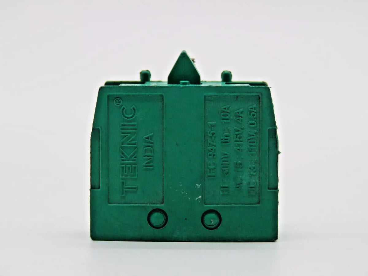 Teknic S1 Push Button Contact Block, 16A, 2.5mm