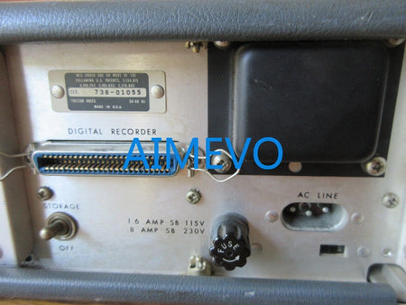 HP 5244L Electronic Counter Frequency Nixie Tube Display VTG Powers Up