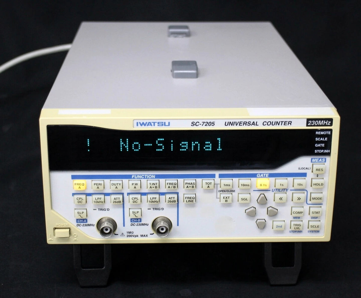 IWATSU SC7205 230MHz 2ch Universal Counter