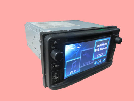 12 -13 Toyota Highlander 57055 Radio Receiver Display  86140-0E110