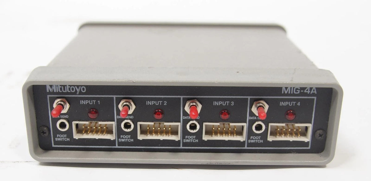 Mitutoyo MIG-4A Four Port Digimatics 4-Port RS-232-C Interface