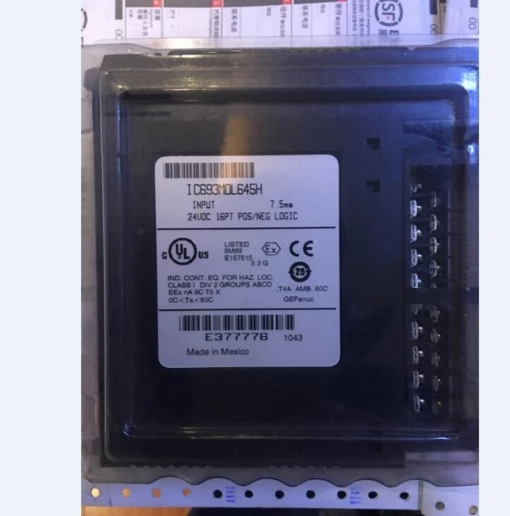 GE Fanuc IC693MDL645H 12/24 VDC Input Module