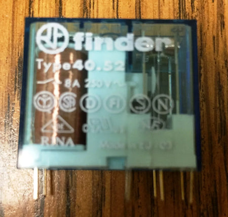 Finder Type 40-52 Power Relay 250VAC 8A PCB 24V DC