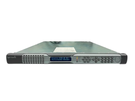 Harmonic Electra 8240 HD AVC 4 Channel SD/HD MPEG-2 and MPEG-4 Encoder 2x IOM-FL