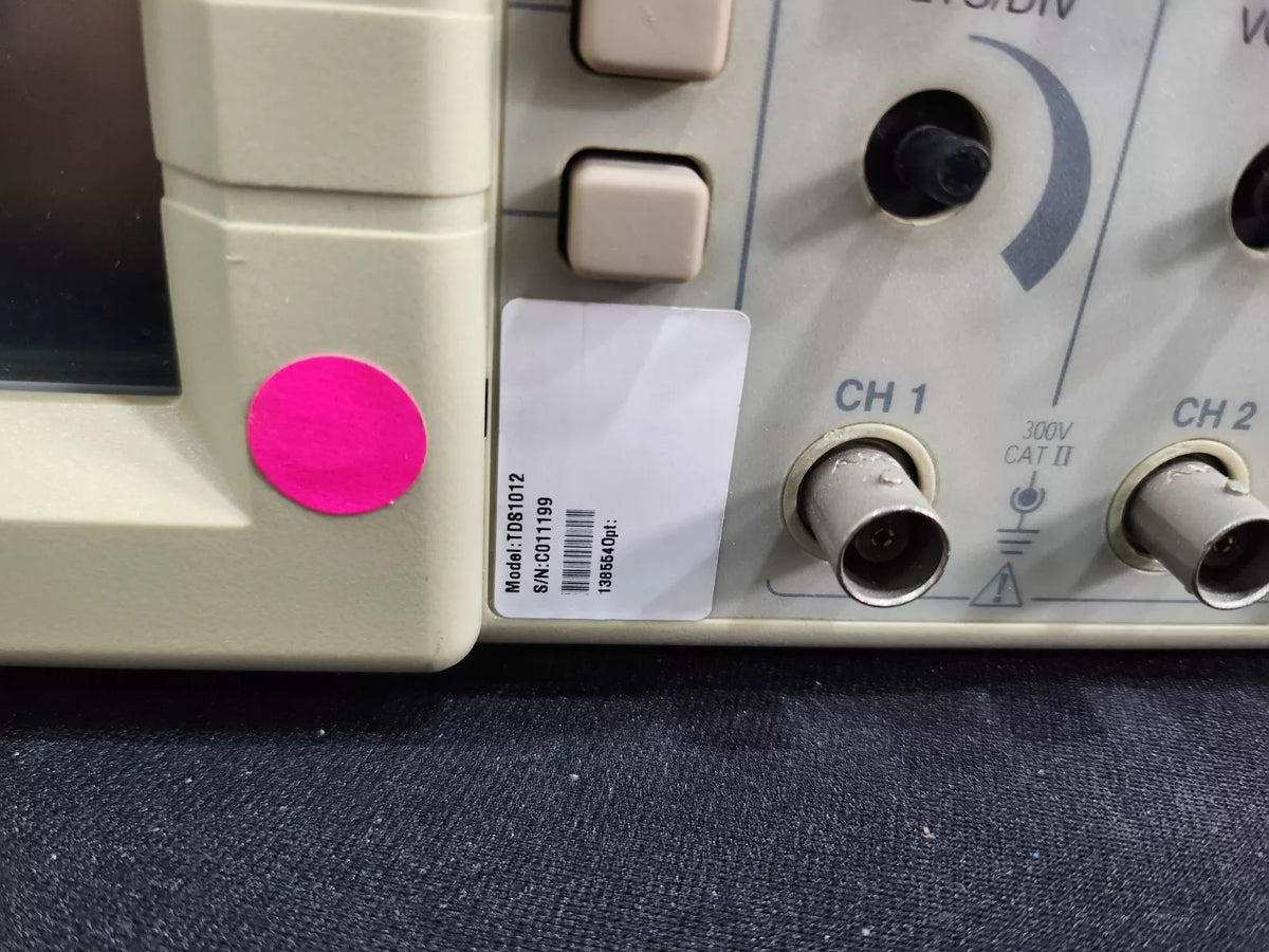 Tektronix TDS1012 100MHz 1GS/s 2CH Oscilloscope