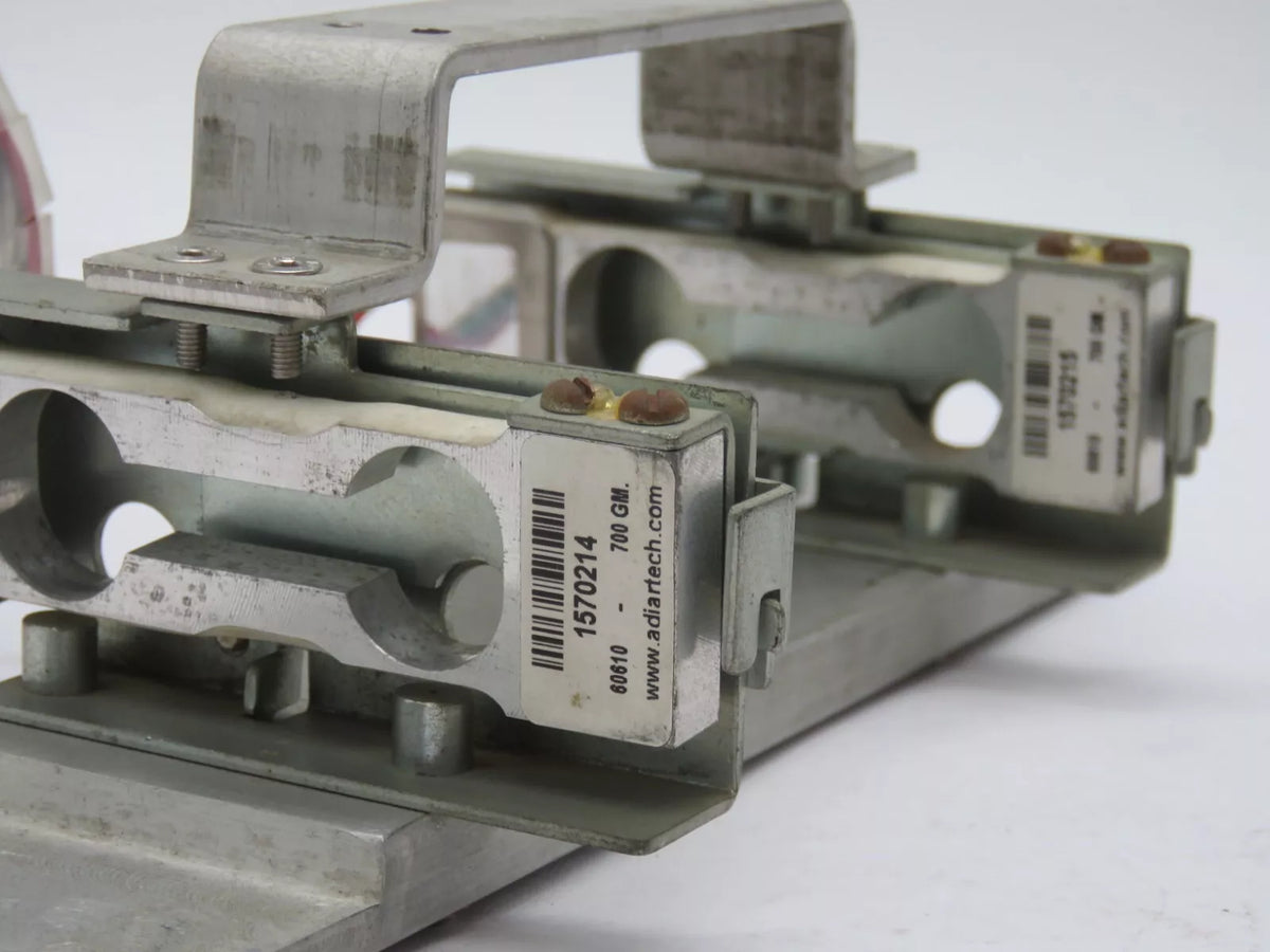 Industrial Mounting Bracket with Wiring - Metal Frame Assembly