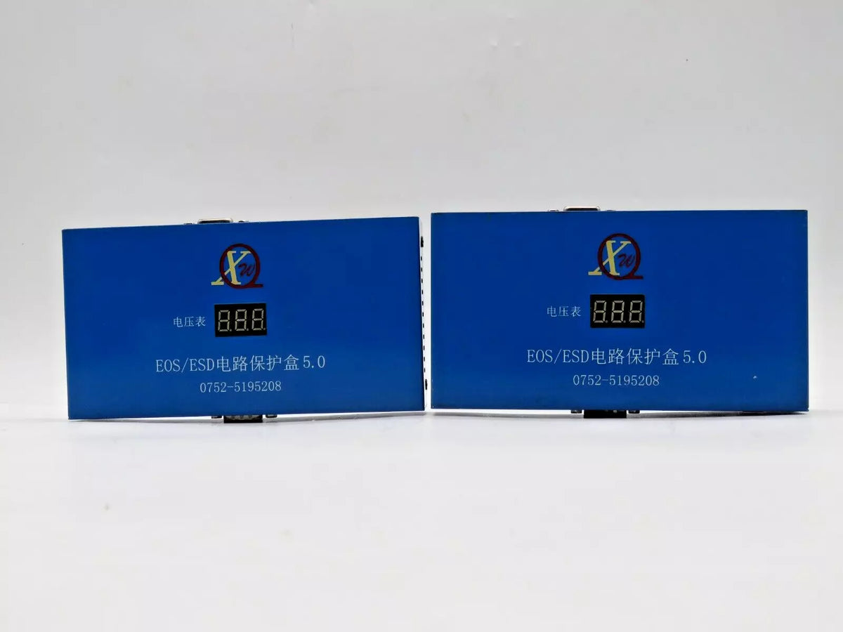 XW EOS/ESD Circuit Protection Box 5.0 0752-5195208 Voltmeter 8.8.8
