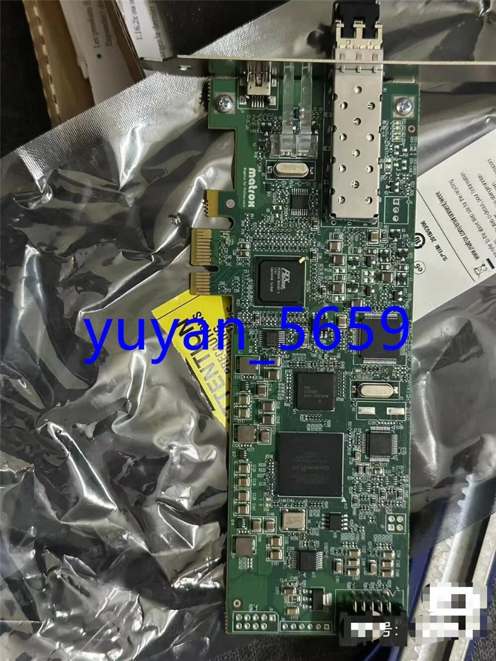 Matrox XTO2A-FESLPAF Extio Interface Card #934 LY
