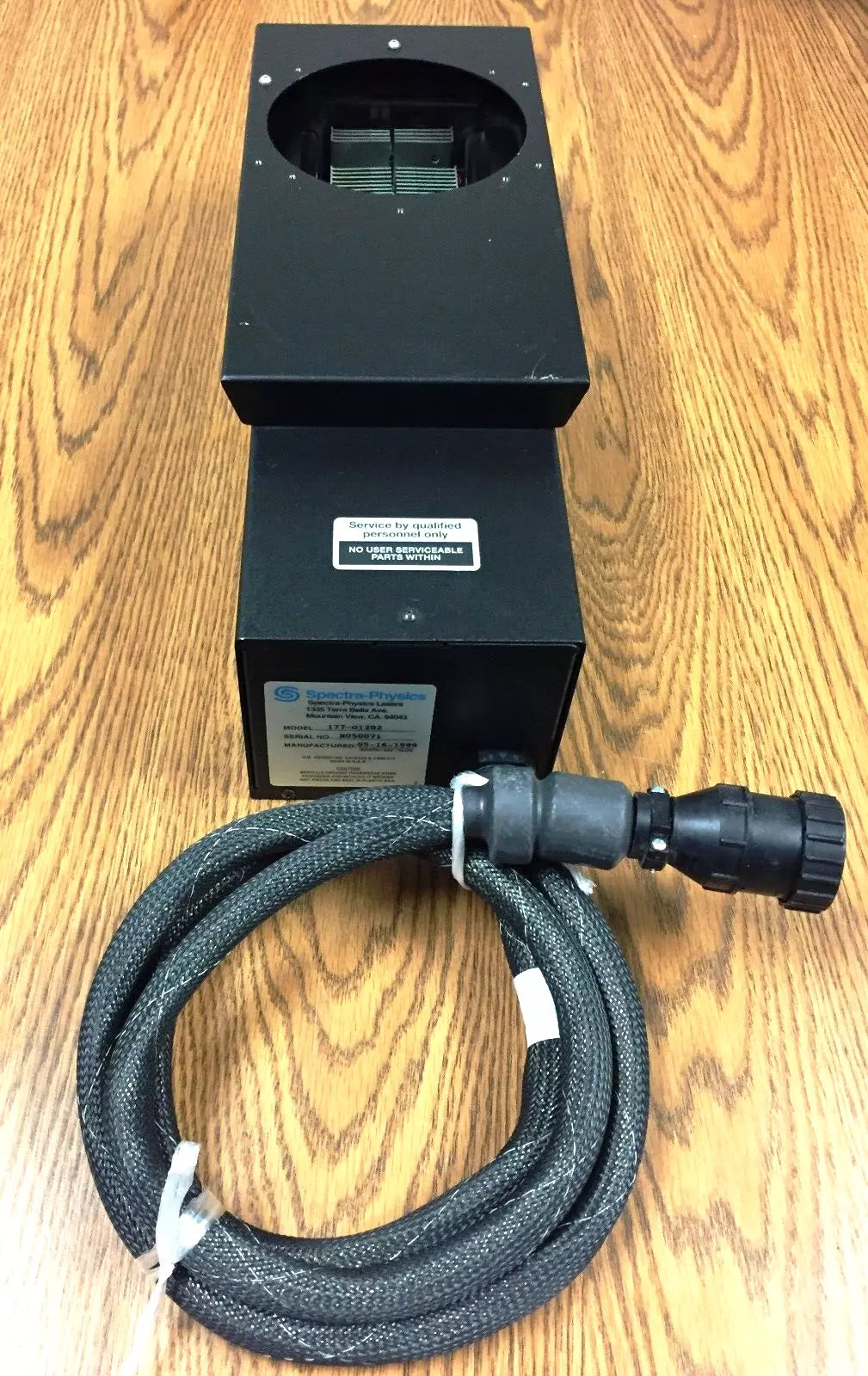 Spectra Physics Laser Argon 163A-1202 Air-Cooled Laser Head without Power Supply