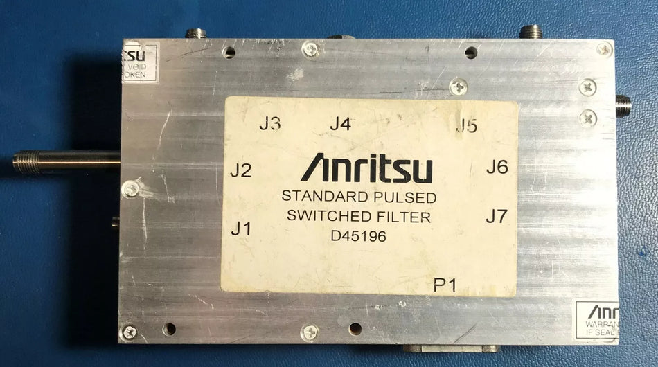 Anritsu/Wiltron D45196 Standard Pulsed Switched Filter Fully Functional