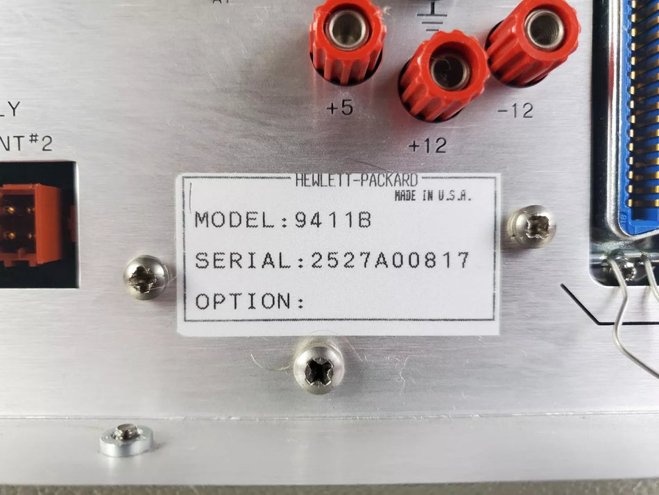 HP / Agilent / Keysight 9411B 2527A00817 Switch Controller