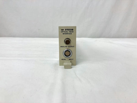 HP 81533B Optical Head Interface for Precise Optical Signal Detection