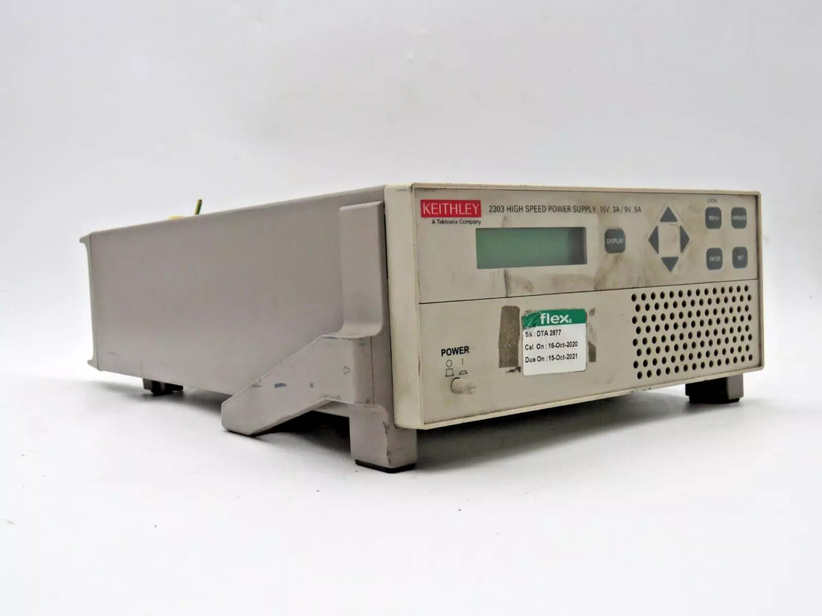Keithley 2303 High Speed Power Supply 15V, 3A/9V, 5A