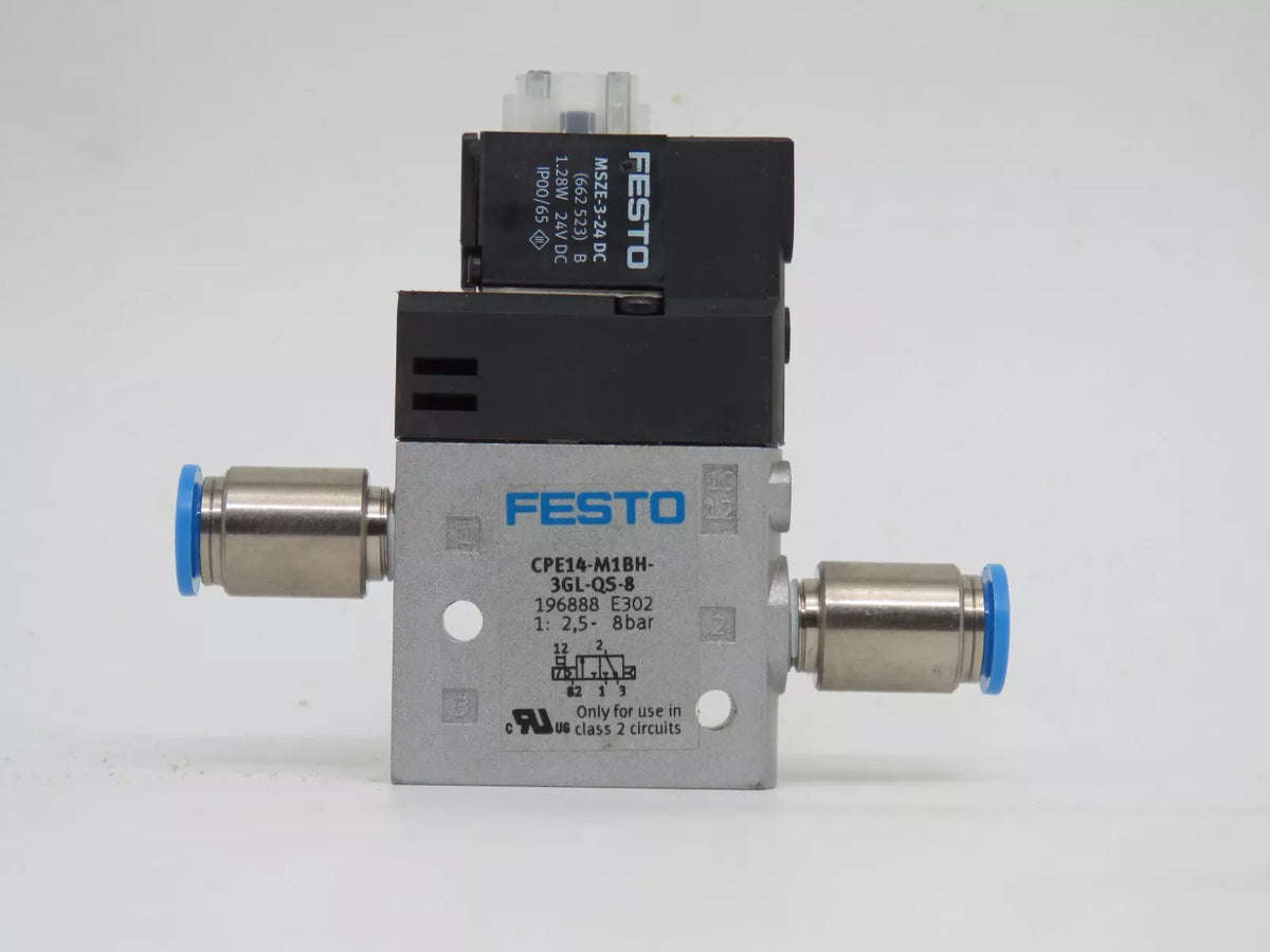 FESTO CPE14-M1BH-3GL-QS-8 Solenoid Valve