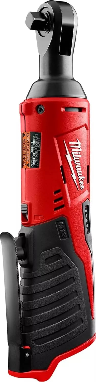 Milwaukee M12 3/8 Cordless Ratchet Tool, 12V Battery-Powered