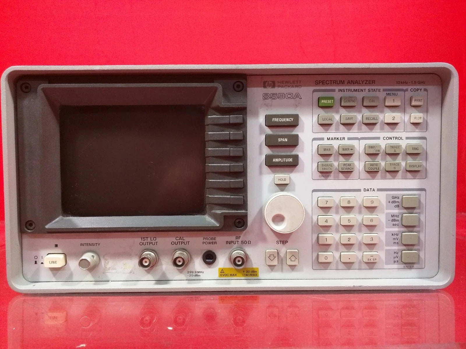 HP 8590A Spectrum Analyzer 10kHz-1.5GHz