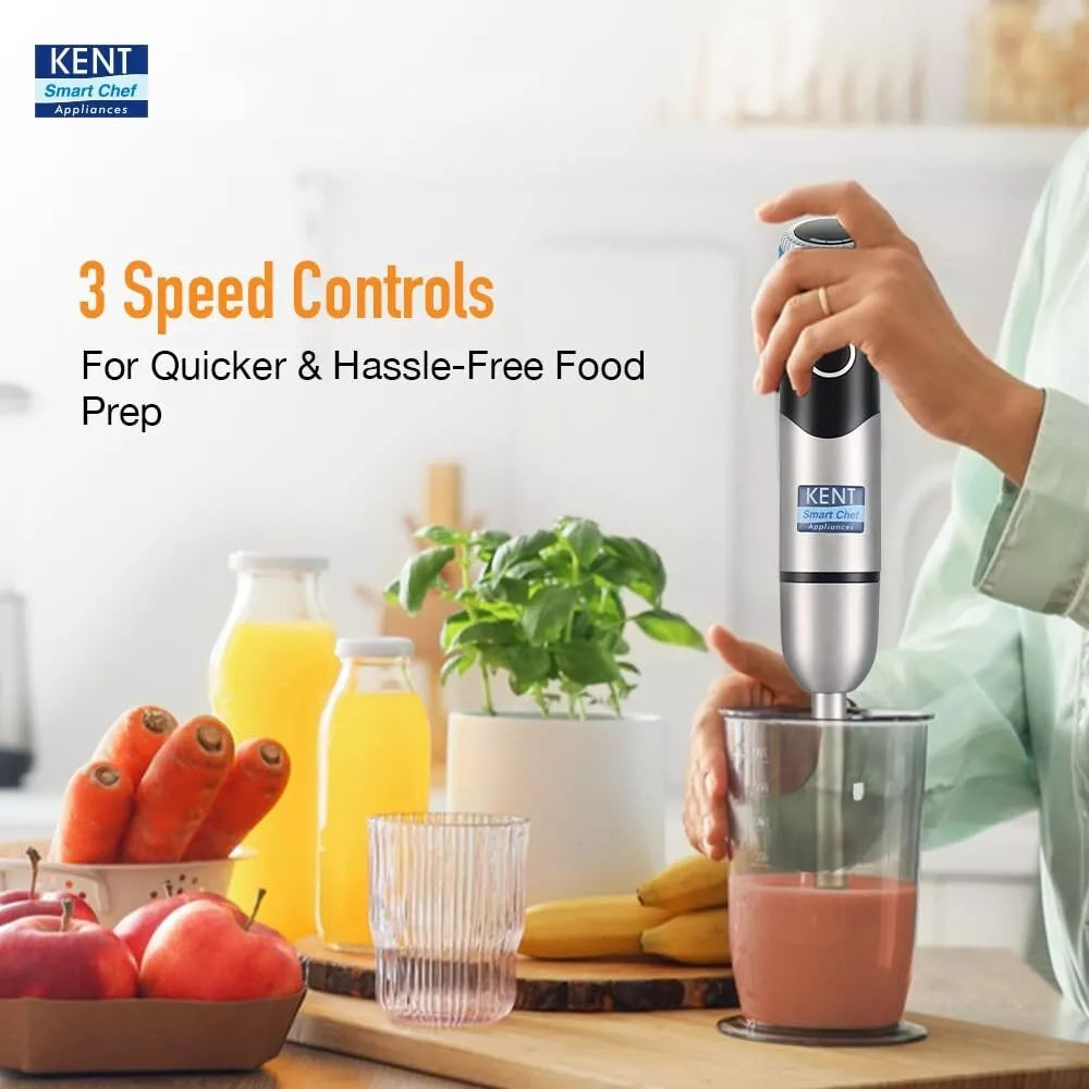 KENT Hand Blender 450W with Turbo & Variable Speed