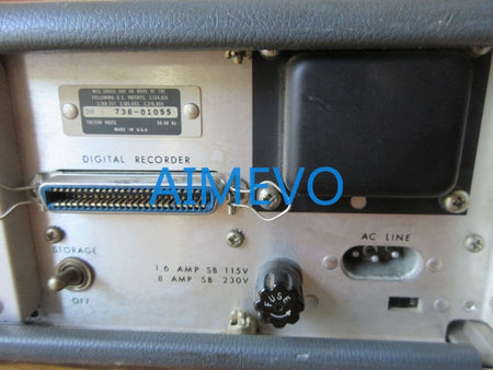 HP 5244L Electronic Counter Frequency Nixie Tube Display VTG Powers Up