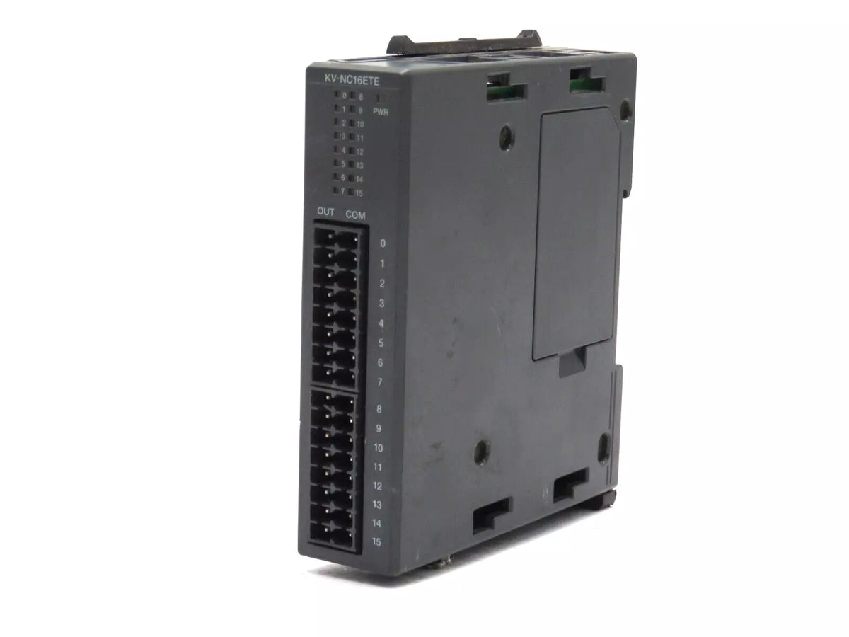 Keyence KV-NC16ETE PLC Expansion Output Module Unit 16