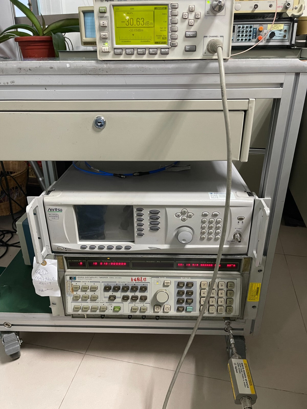 Agilent 8487D 50 MHz - 50 GHz RF Power Sensor , -70 dBm to -20 dBm