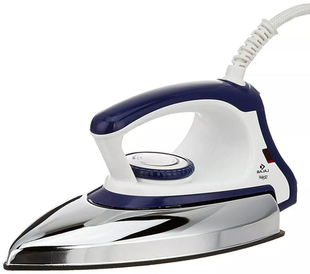 Bajaj Majesty DX-11 1000W Dry Iron with Advance Soleplate and Anti-bacterial