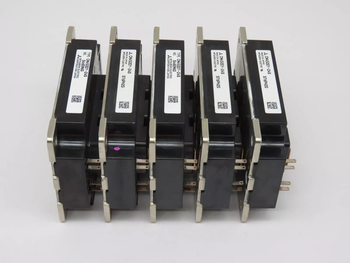 Mitsubishi Electric 5 Set CM100DY24NF Insulated Gate Bipolar Transistor 100A (C)