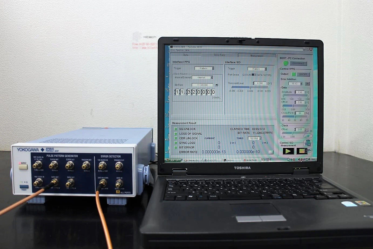 Yokogawa AP9945 11.3000Gb/s Bit Error Rate Testers PPG ED