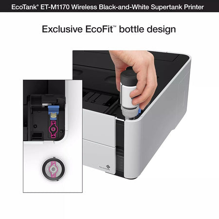 Epson EcoTank M1170 Wireless Monochrome Supertank Printer