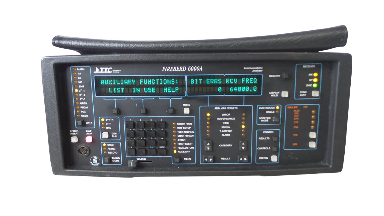 TTC Fireberd 6000A Communication Analyzer with DS1/T1 40540 Interface Adapter