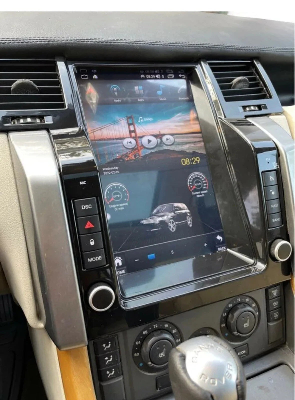 Android Stereo for 2005-2009 Range Rover Sport L320 with Carplay Support
