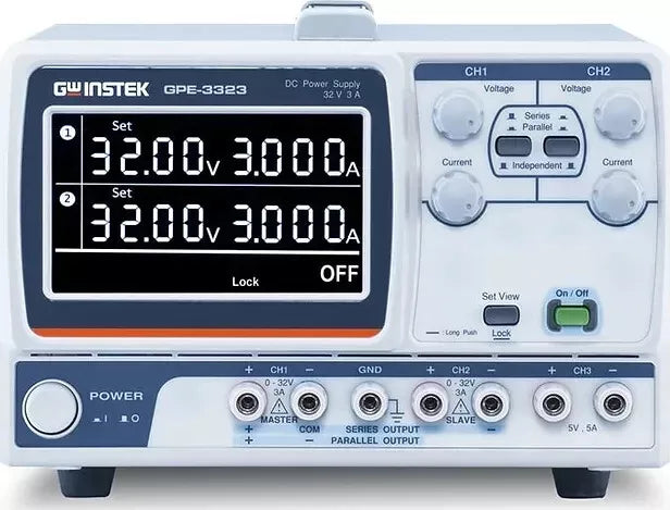GW Instek GPE-3323 3 Channels, 217W Linear DC Power Supply
