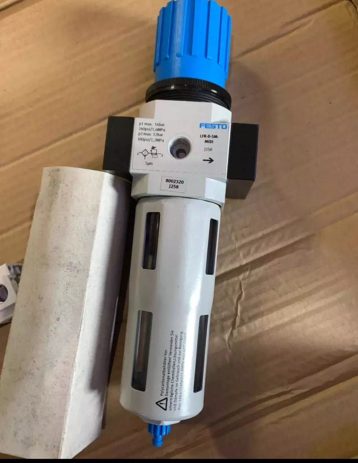 FESTO LFR-1/2-D-5M-MIDI-MPA 8002320 Air Pressure Regulator