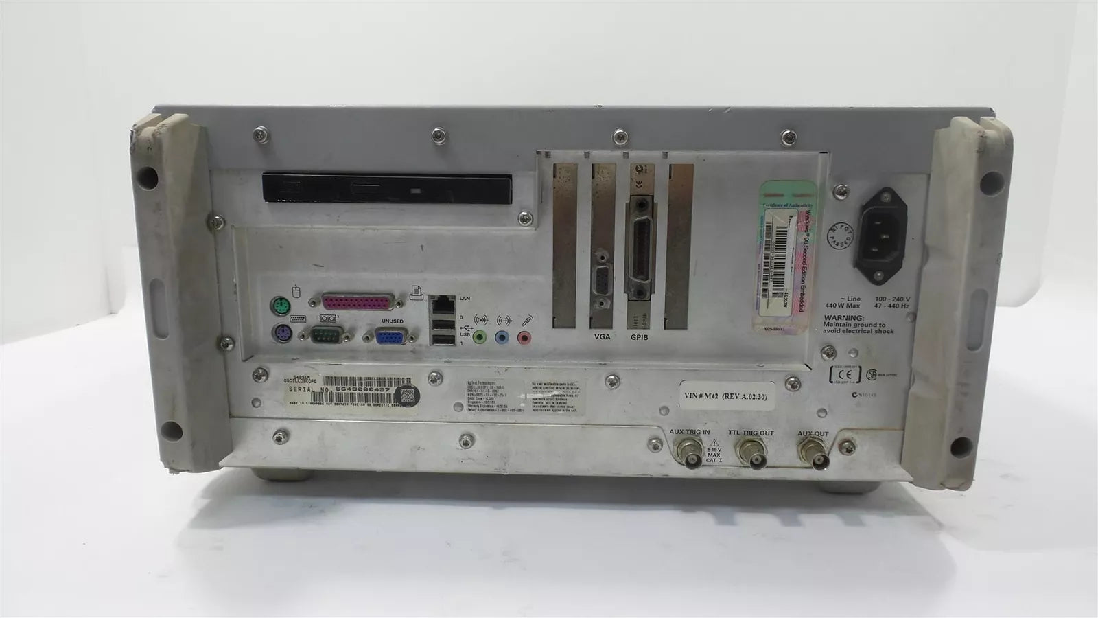 Agilent 54831M Infiniium Oscilloscope 600 MHz 4 GS/s