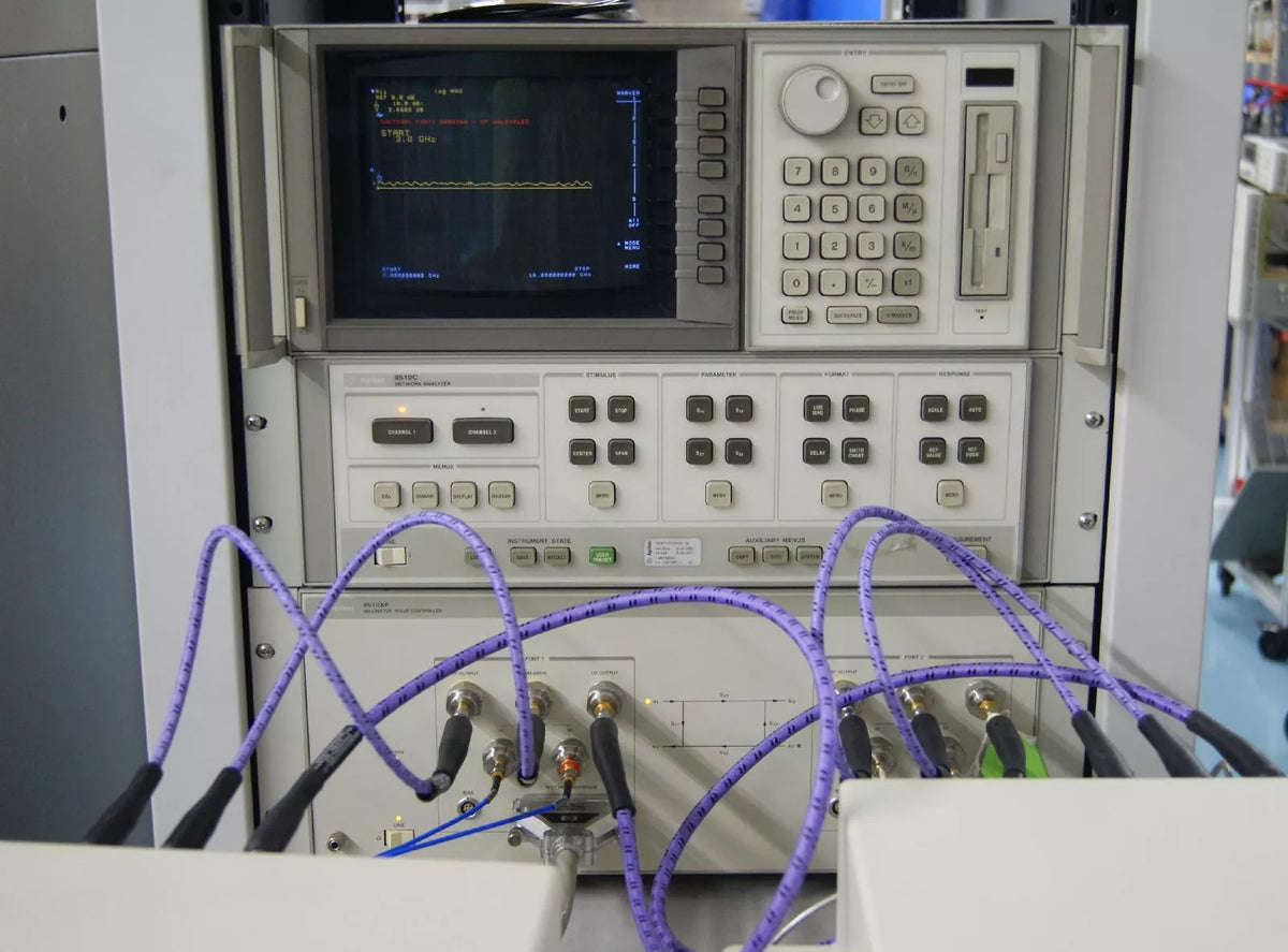 Agilent E7350A 8510XF Singel Sweep Network Analyzer System, 110 GHz