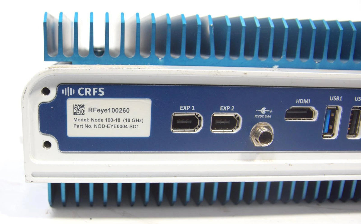 CRFS RFEYE NODE 18GHz RF SENSOR Spectrum Monitor and Transmitter Geolocator