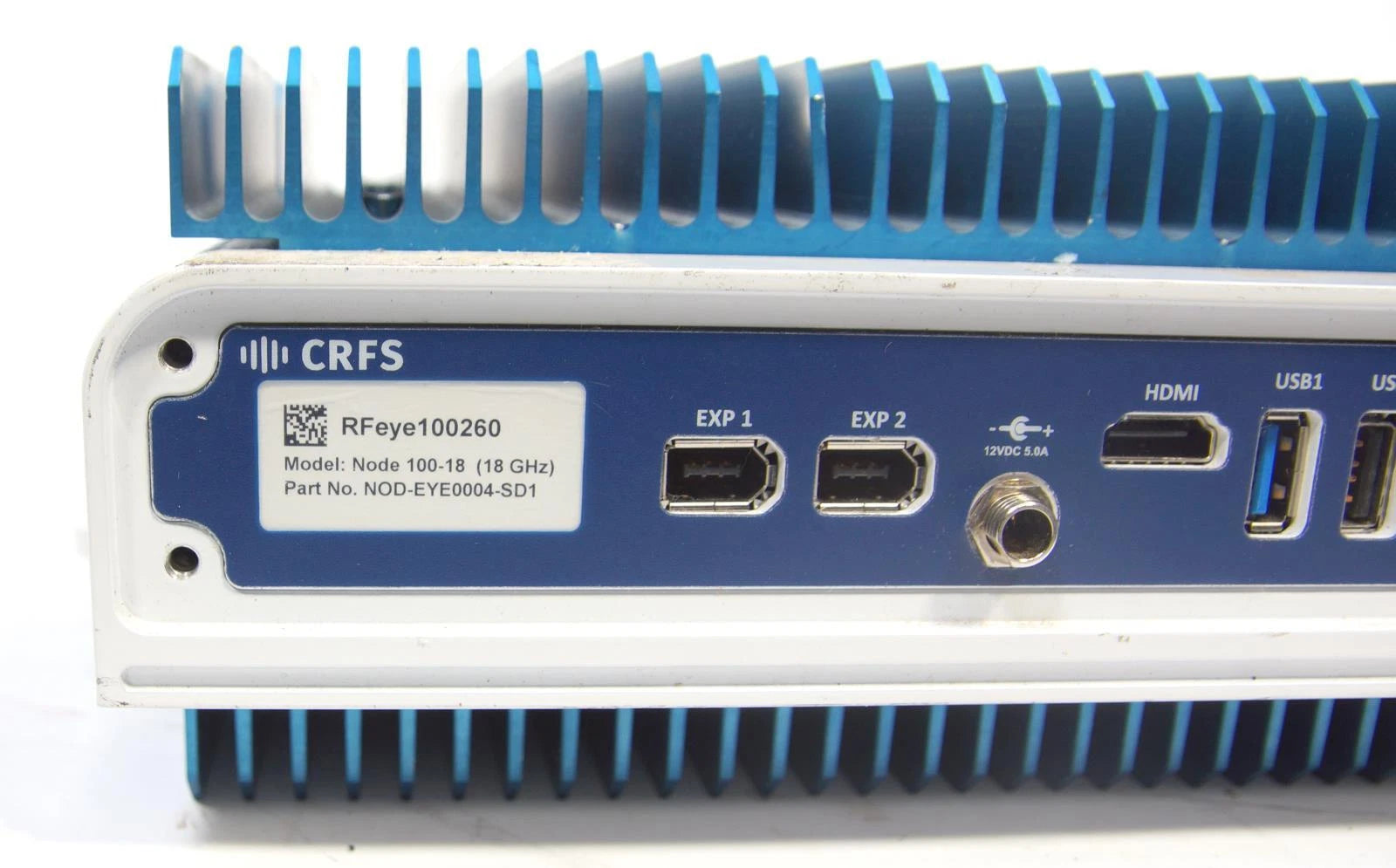 CRFS RFEYE NODE 18GHz RF SENSOR Spectrum Monitor and Transmitter Geolocator
