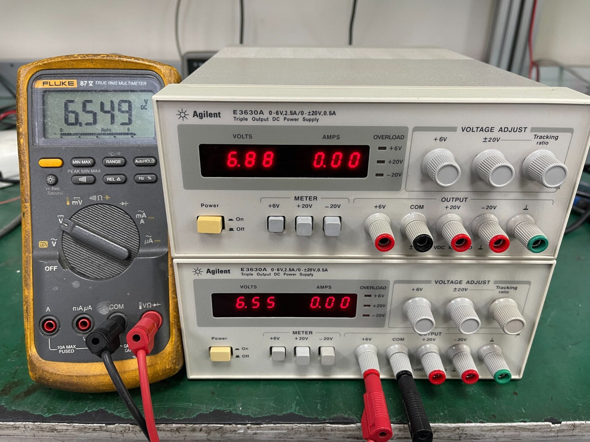 Agilent E3630A Triple Output DC Power Supply, 0-6V, 2.5A, 0 to ±20V, 0.5A, 35W - XG eqpt