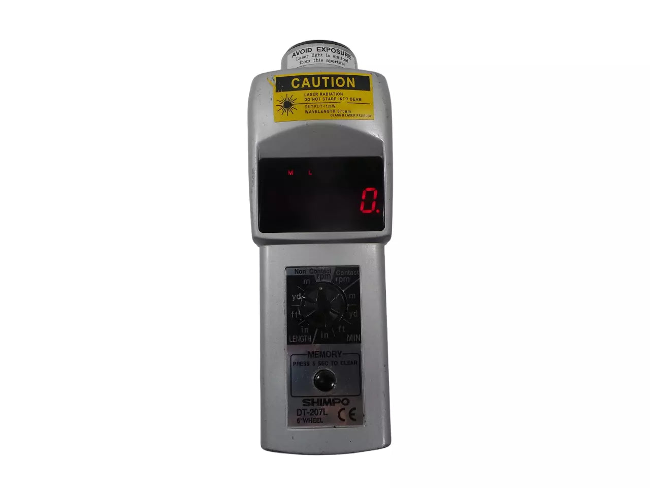 SHIMPO DT-207L Digital Handheld Tachometer
