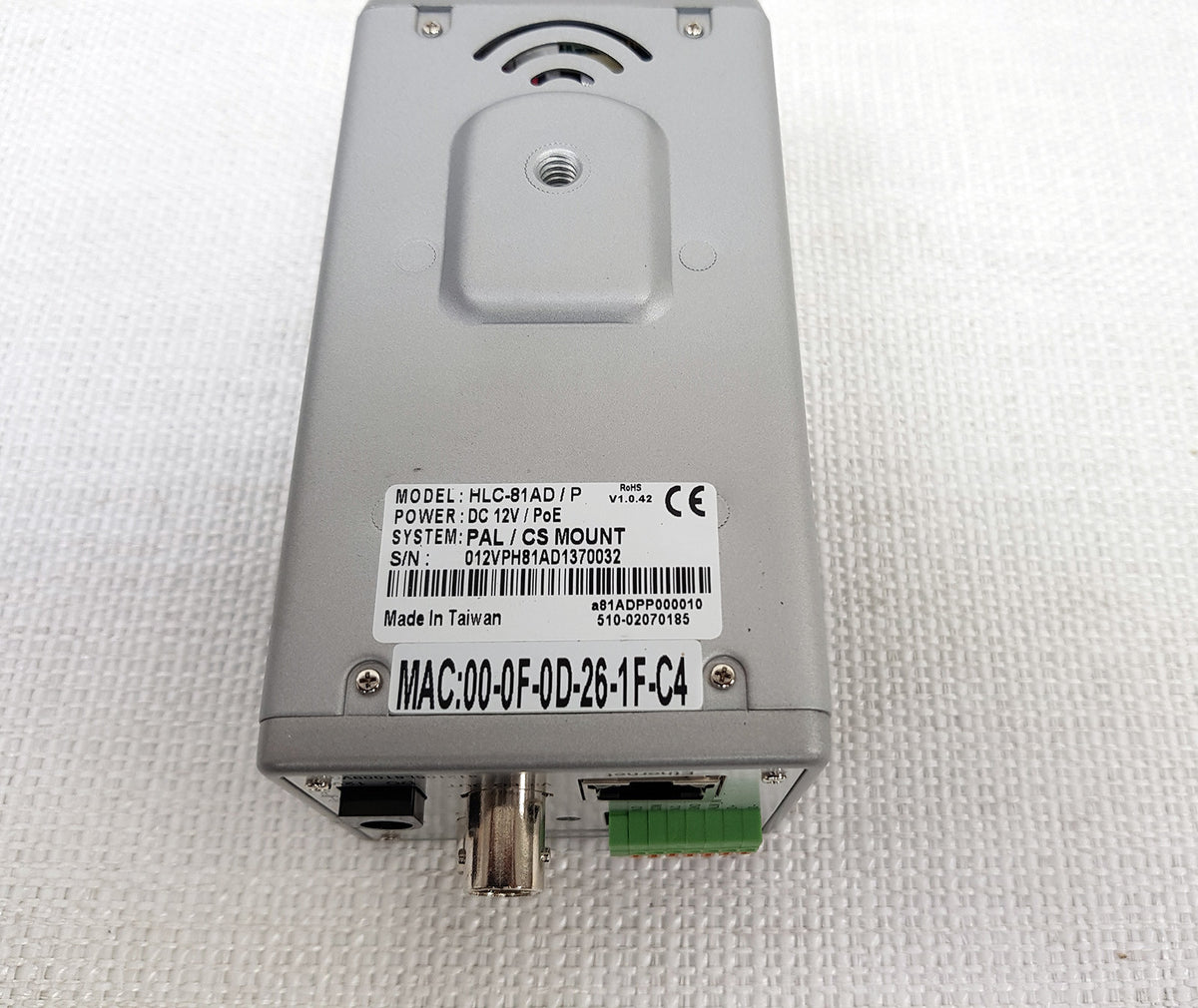 HLC-81AD/P PAL H.264 1/3.2” CMOS (2 Megapixels) by Hikvision