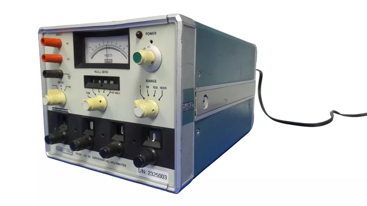 Fluke 893A AC DC Differential Voltmeter - High Precision Voltage Measurement