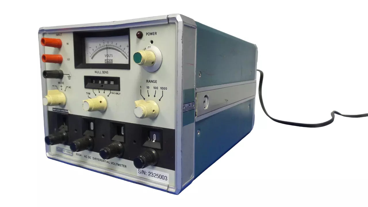Fluke 893A AC DC Differential Voltmeter - High Precision Voltage Measurement