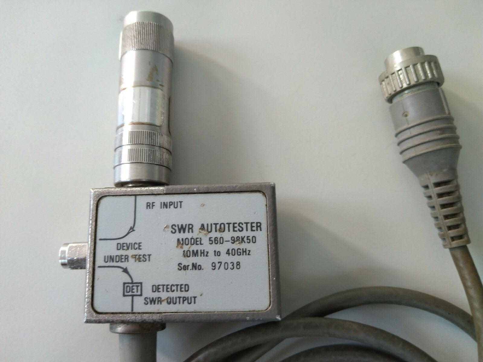 Anritsu 560-98K50 10MHz-40GHz SWR Autotester