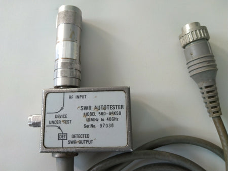 Anritsu 560-98K50 10MHz-40GHz SWR Autotester