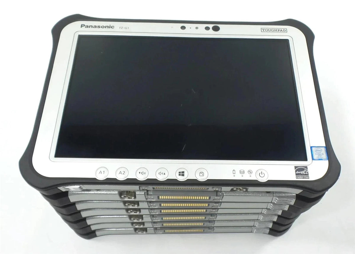 Lot of 7 Panasonic ToughPad FZ-G1 Core i5-7300U 2.6GHz 8GB No HDD