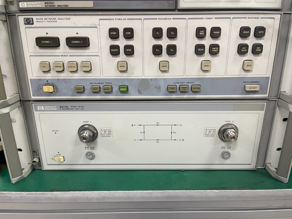 HP Agilent 8517B S-Parameter Test Set for 8510C Network Analyzer _3602A00562 - XG eqpt
