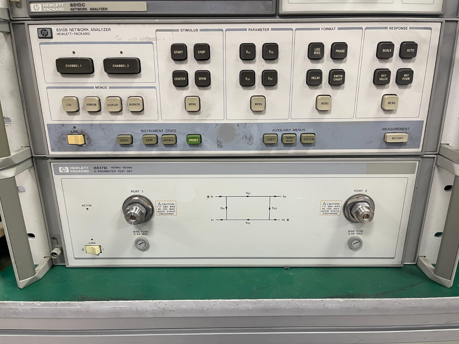 HP Agilent 8517B S-Parameter Test Set for 8510C Network Analyzer _3602A00562 - XG eqpt