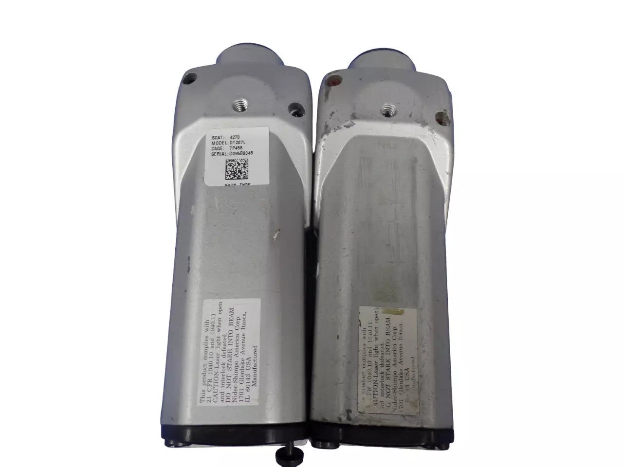 Lot of 2 SHIMPO DT-207L Digital Handheld Tachometer