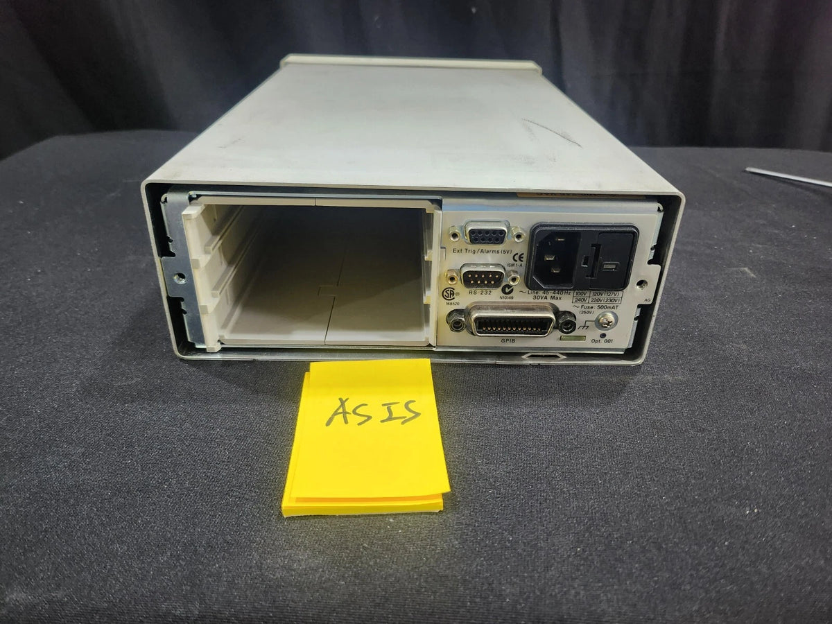Agilent 34970A Data Acquisition/Data Logger Switch Unit AS-IS