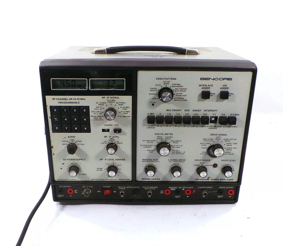 Sencore VA62A Universal Video Analyzer - Professional Video Testing