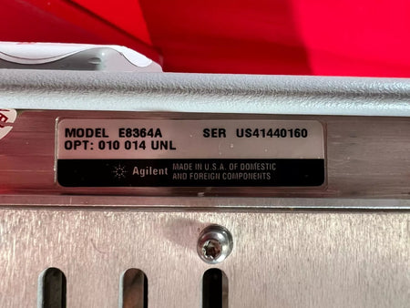 Agilent E8364B PNA Vector Network Analyzer with Multiple Options